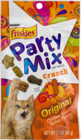 Purina Friskies Party Mix Cat Treats Original Chicken, Liver & Turkey Flavors