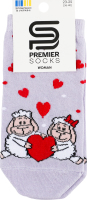 Шкарпетки жін Premier socks Вівці кор бузк р23-25