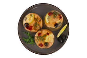 Заливне Святкове з червоною рибою 200г