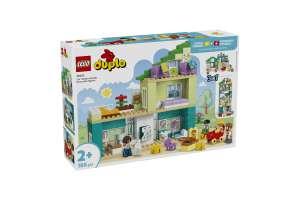 Конструктор для дітей від 2років №10470 3in1 Modern family house with figures Duplo Lego 166ел