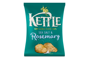Чипси Kettle з морською сіллю та розмарином