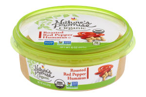 Nature's Promise Organic Roasted Red Pepper Hummus
