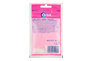 Резинка жевательная без сахара с подластителями Баблминт Orbit м/у 29г