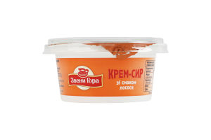 Крем-сыр 50% со вкусом лосося Звени Гора ст 130г