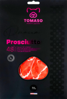 Прошутто нарезка 48мес Tomaso к/у 70г