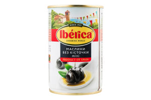 Маслины без косточки Mini Iberica ж/б 300г