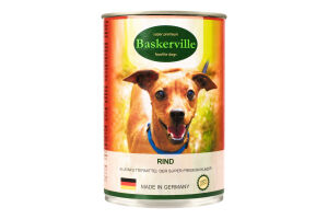 Корм для собак Baskerville говядина