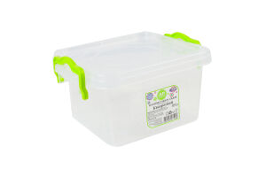 Контейнер універсальний 1л 161х144х91мм Квадратний Ал-Пластик 1шт