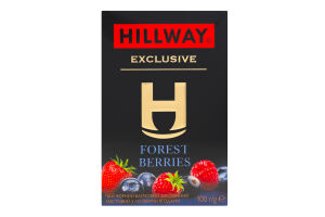 Чай черный байховый листовой с лесными ягодами Exclusive Hillway к/у 100г