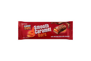 Набір батончиків Choco Fun Smooth Caramel мол шок