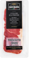 Ветчина нарезка Прошутто Крудо Corte Buona с/в лоток 80г