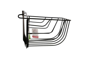 Забірник д/сіна чорний метал з кришкою 20*18*12см Тріксі