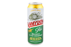 Пиво 0.5л 5.8% Пилснер Namyslow з/б