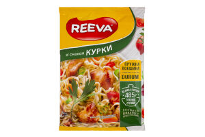 Лапша быстрого приготовления со вкусом курицы Reeva м/у 85г