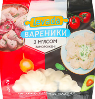 Вареники заморожені з м'ясом Levada м/у 400г