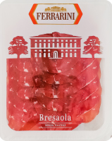 Колбаса нарезка Брезаола Ferrarini лоток 90г
