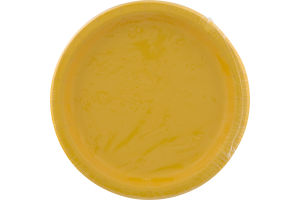 Smart Living Collection Lunch Plates Schoolbus Yellow - 24 CT