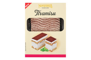 Торт бісквітно-кремовий Тірамісу Nonpareil лоток 700г