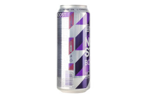 Напій енергетичний безалкогольний сильногазований Boost Non Stop з/б 500мл