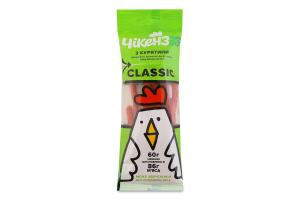 Снеки мясные из курятины Classic Кабаносы Чікенззз в/к м/у 60г