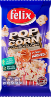 Попкорн Felix зі смаком карамелі для мікрохв печі