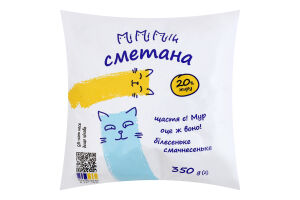 Сметана 20% Mimimilk м/у 350г
