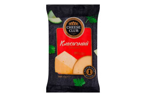 Сыр 50% твердый Классический Cheese Club м/у 160г