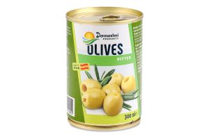 Оливки Домашні продукти зелені з/б