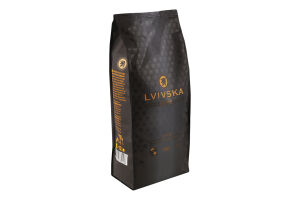 Кава Голд в зернах смажена 1000г Львівська