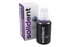Ополаскиватель для полости рта с эффектом отбеливания зубов Color corrector liquid Solident 250мл