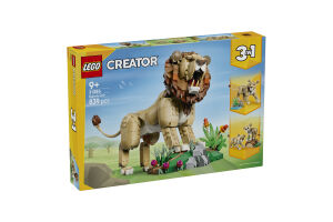 Конструктор для дітей від 9років 3в1 №31386 Majestic Lion Creator Lego 839ел