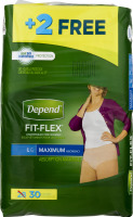 Depend Fit-Flex Underwear for Women Large - 28 CT