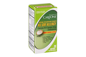 CareOne All Day Allergy Softgels - 25 CT