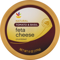 Ahold Feta Cheese Tomato & Basil Crumbled