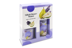 Набір Silk&Flower water Крем-гель д/душу 250мл+Скраб д/тіла 150мл Liora