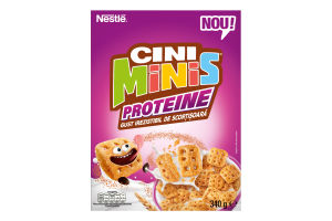 Сніданок сухий готовий з вітамінами та залізом Протеїн Cini Minis к/у 340г