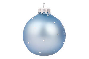 Прикраса ялинк Кристон Куля Символ року скло 80мм