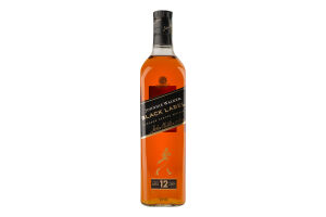 Виски 0.7л 40% 12YO Black label Johnnie Walker бут