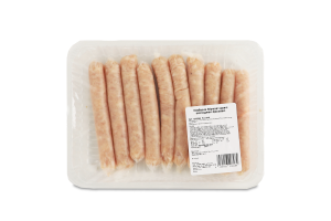 Ковбаски Фірмові курячі охолоджені фасовані