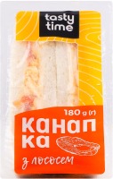 Бутерброд с лососем Tasty Time п/у 180г