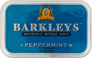 Льодяники зі смаком перцевої м'яти Barkleys з/б 50г