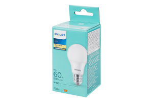Лампа LED Philips 60W A60 E27 WW 230V FRND1PF/6DIS