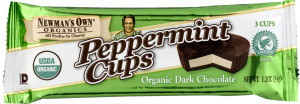 Newman's Own Organics Peppermint Cups Dark Chocolate - 3 CT