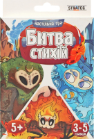 Игра настольная для детей от 5лет №30475 Битва стихий Strateg 1шт
