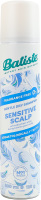 Шампунь сухий без аромату Sensitive scalp Batiste 200мл