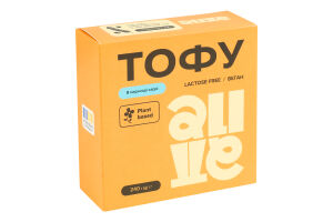 Тофу в маринаде карри пастеризованный Alive к/у 240г