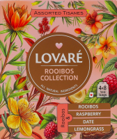 Чай ройбуш асорті Rooibos collection Lovare к/у 32х1.5г