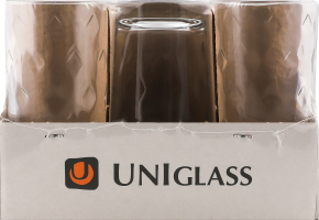 Набор стаканов 245мл №51057:8.107-245 Prisma Uniglass 6шт