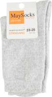 Шкарпетки жіночі MaySocks Standard №Ж-145033-25 23-25 в асорт