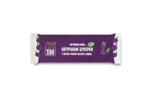 Конфеты натуральные яблочно-сливовые без добавленного сахара Мечтающая слива ФруТім м/у 50г